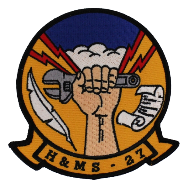 Marine Headquarters and Maintenance Squadron H&MS -27 Patch