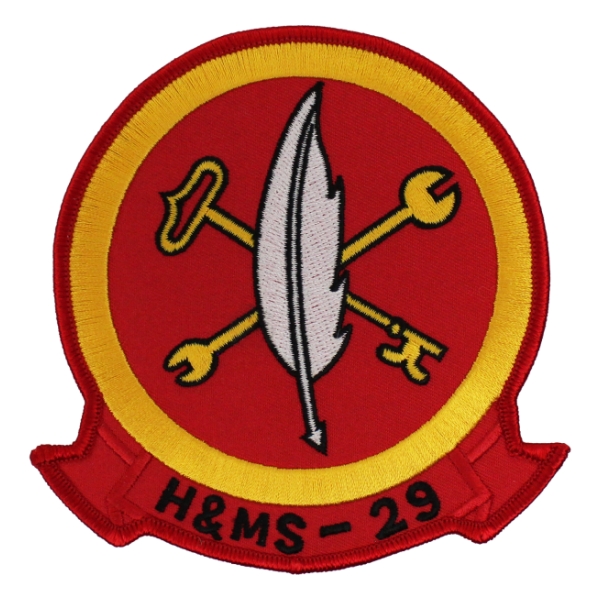 Marine Headquarters and Maintenance Squadron H&MS -29 Patch