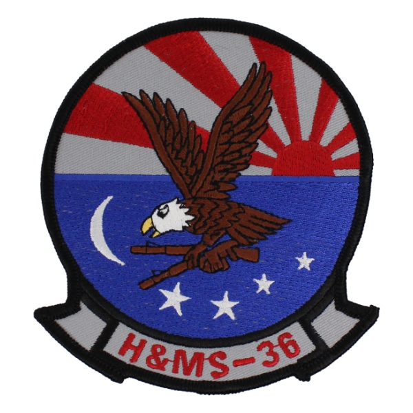 Marine Headquarters and Maintenance Squadron H&MS -36 Patch