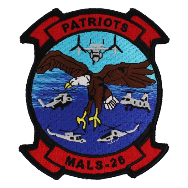 Marine Aviation Logistics Squadron MALS-26 Patch (PATRIOTS)
