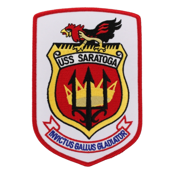 USS Saratoga CV-60 Ship Patch