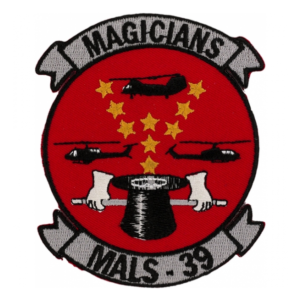 Marine Aviation Logistics Squadron MALS-39 Patch (MAGICIANS)