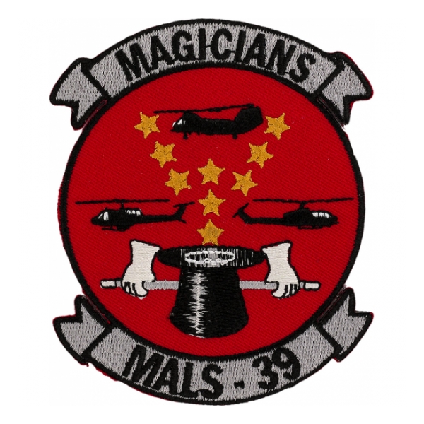 Marine Aviation Logistics Squadron MALS-39 Patch (MAGICIANS)