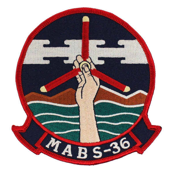 Marine Air Base Squadron MABS-36 Patch`