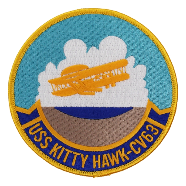 USS Kitty Hawk CV-63 Ship Patch