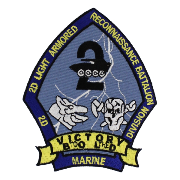 USMC 2nd Light Armor Recon Battalion Patch