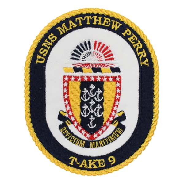 USNS Mathew Perry T-AKE-9 Patch