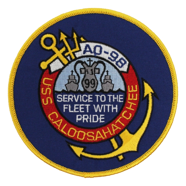 USS Caloosahatchee AO-98 Ship Patch