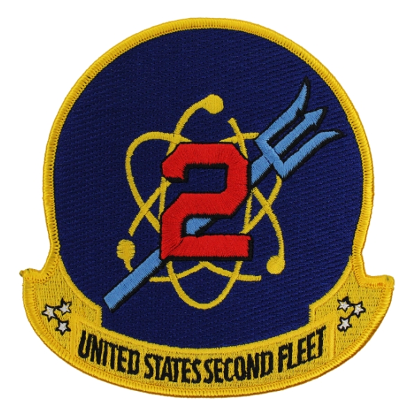 Navy Second Fleet Patch