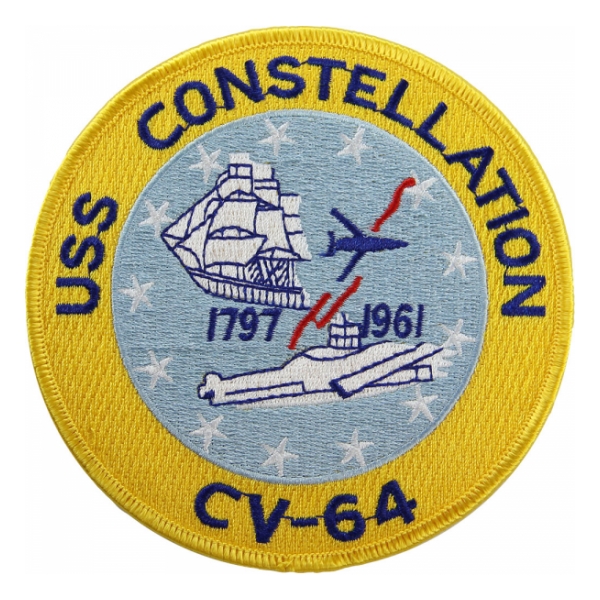 USS Constellation CV-64 Ship Patch