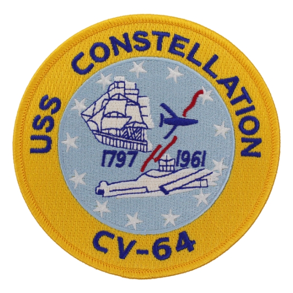 USS Constellation CV-64 Ship Patch