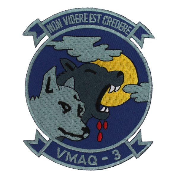 Marine Tactical Electronic Warfare Squadron VMAQ-3 Patch