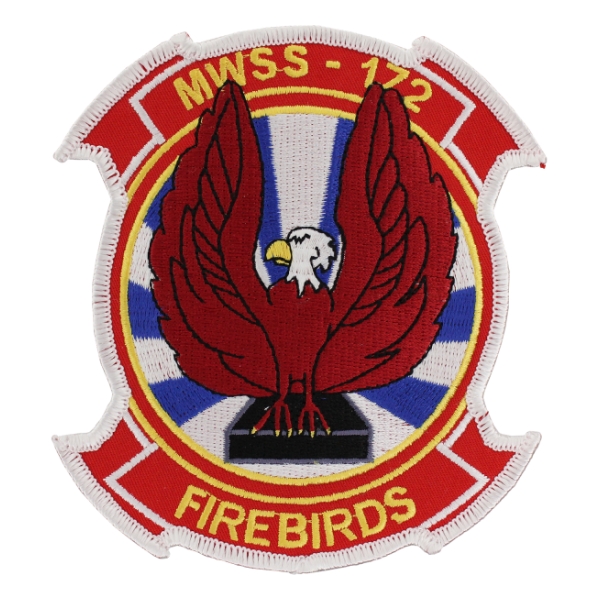 Marine Wing Support Squadron  MWSS-172 Patch