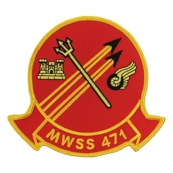 Marine Wing Support Squadron MWSS-471 Patch
