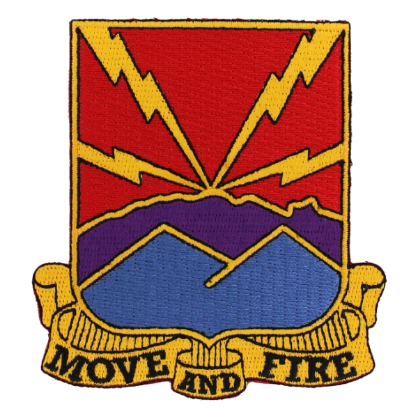 593rd Field Artillery Battalion Patch