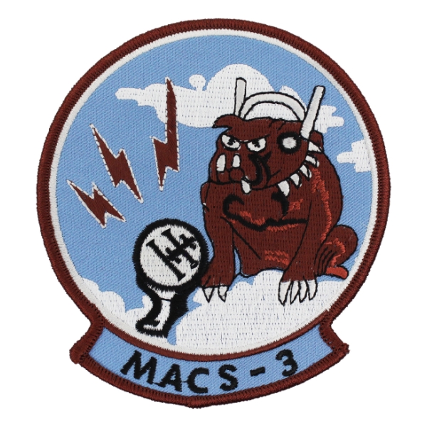Marine Air Control Squadron MACS-3 Patch