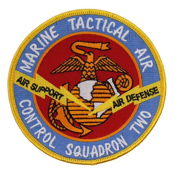 Marine Tactical Air Control Squadron MTACS-2 Patch
