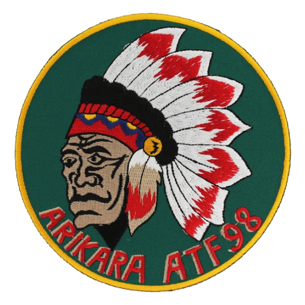 USS Arikara ATF-98 Ship Patch