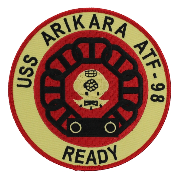 USS Arikara ATF-98 Ship Patch