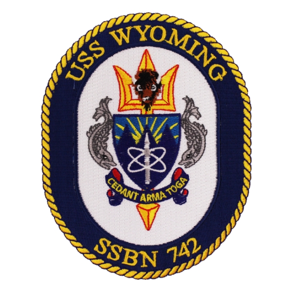 USS Wyoming SSBN-742 Patch