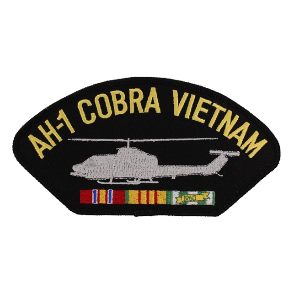 AH-1 Cobra Vietnam Ribbons Patch