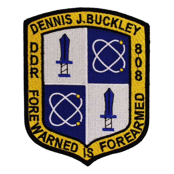 USS Dennis J. Buckley DDR-808 Ship Patch