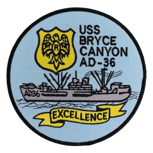 USS Bryce Canyon AD-36 Patch