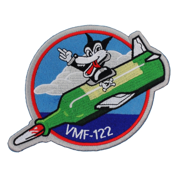 Marine Fighter Squadron VMF-122 WWII Patch