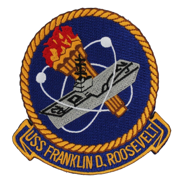 USS Franklin D. Roosevelt CV-42 Ship Patch