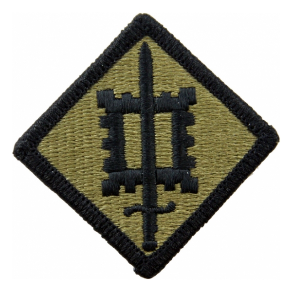 18th Engineer Brigade Scorpion / OCP Patch With Hook Fastener