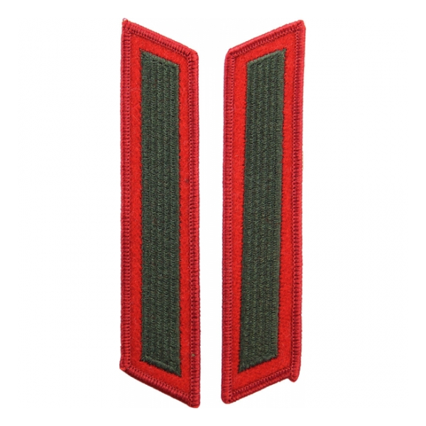 Marine Corps Service Stripes - Single (Red/Green)
