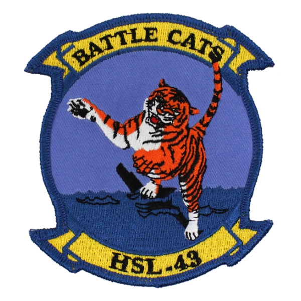 Navy Helicopter Anti-Submarine Squadron HSL-43 Patch