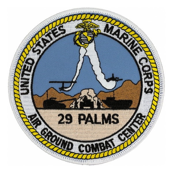 USMC Air Ground Combat Center 29 Palms Patch