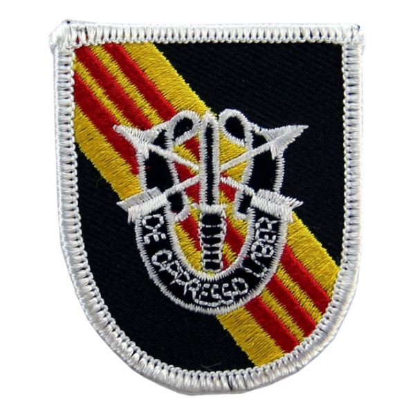 5th Special Forces Group Vietnam Flash w/ Insignia