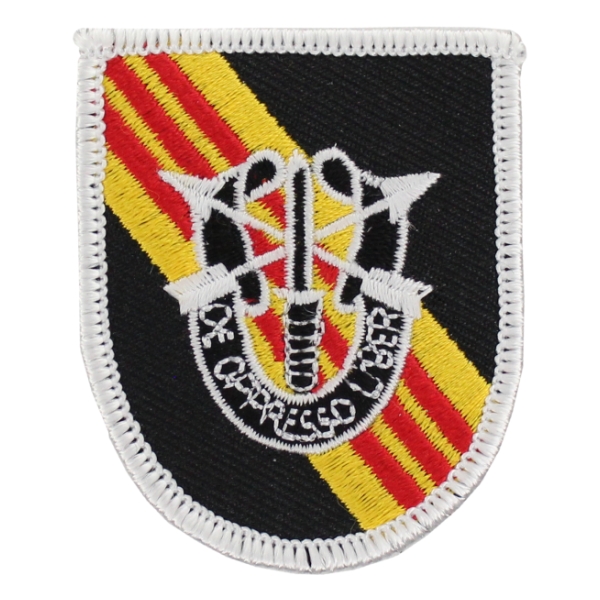 5th Special Forces Group Vietnam Flash w/ Insignia