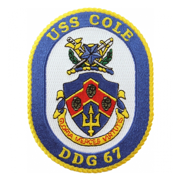 USS Cole DDG-67 Ship Patch