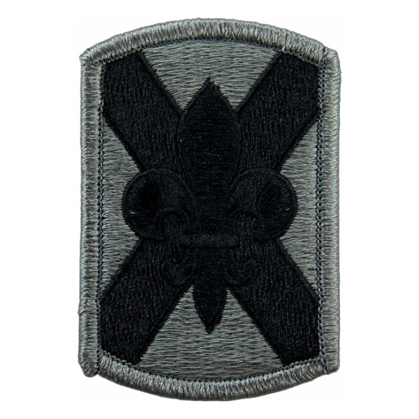 256th Infantry Brigade Patch Foliage Green (Velcro Backed)