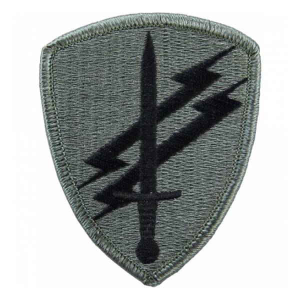 Civil Affairs and Psychological Command Patch Foliage Green (Velcro Backed)