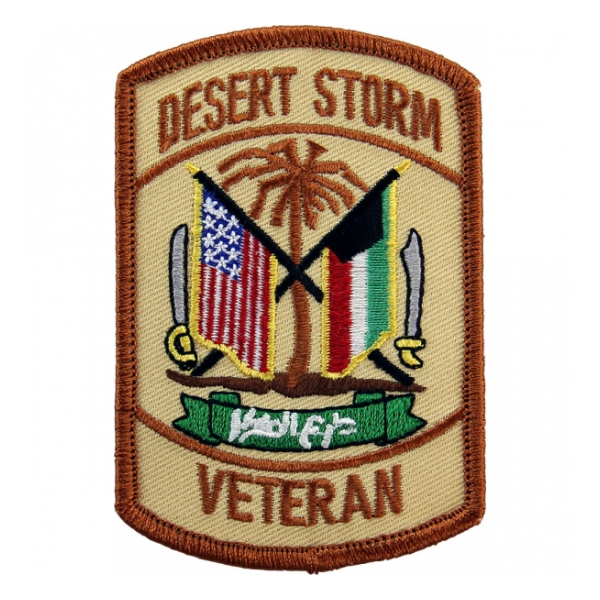 Desert Storm Veteran Patch