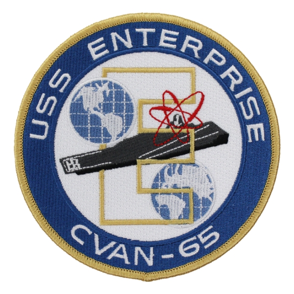 USS Enterprise CVAN-65 Ship Patch