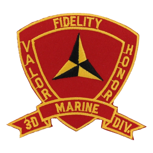 3rd Marine Division Patch