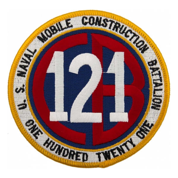 121st Naval Mobile Construction Battalion Patch