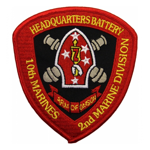 Headquarters Battalion 10th Marines Patch