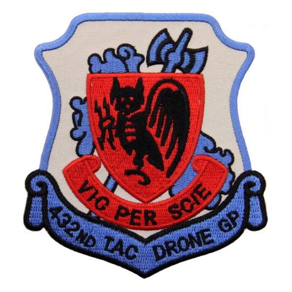 Air Force 432nd Tactical Drone Group Patch