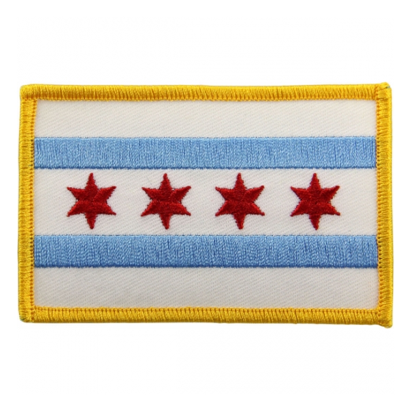 Chicago Flag Patch