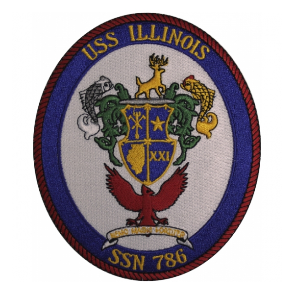 USS Illinois SSN-786 Patch