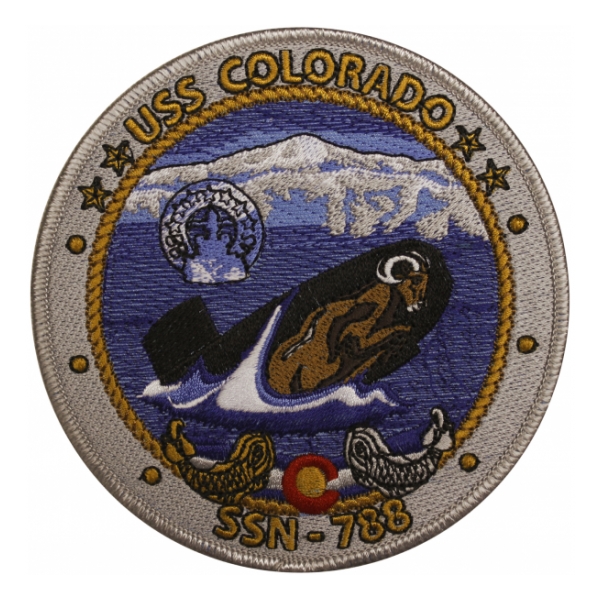 USS Colorado SSN-788 Patch