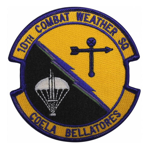 Air Force 10th Combat Weather Squadron Patch