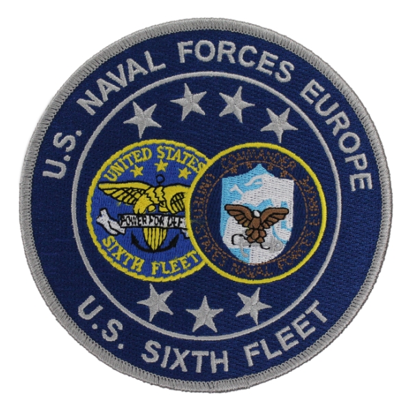 Naval Forces Europe Sixth Fleet Patch