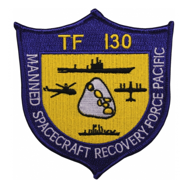 Manned Spacecraft Recovery Force Pacific TF-130 Patch